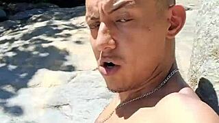 Shaving My Hairy Penis and Fucking Shaved