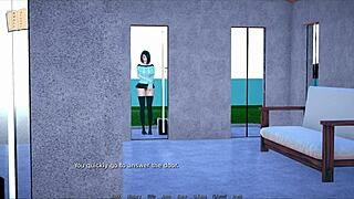 Big tits curvy 3d cartoon in cute outfit 😍