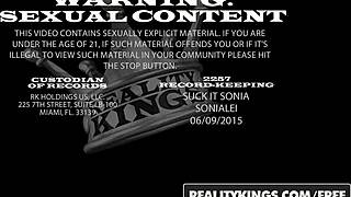 wow, dillion harper and malena morgan licking in hot realitykings scene!