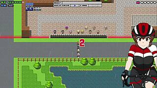 Garota Fica Levantando a Camisa Enquanto Esta Assistindo uma Aula - Flash Cycling Ride 2 - Parte 3