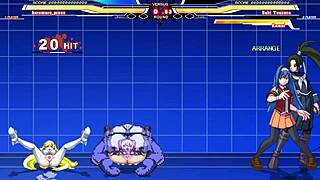 i watch kuromaru vs arcana heart