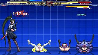 i watch kuromaru vs arcana heart