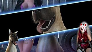 i'm touching my clit while playing apocalust 3, a porn game with anime milfs and groping