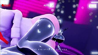 corrupted dildos make her dance and squirt for me