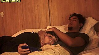 watching netflix with stepsister, then blowjob almost caught