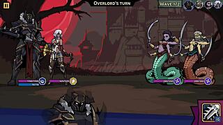 Overlewd game action scenes