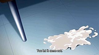 Gakuen de jikan 1 features doggystyle bent over cartoon 3some group anime hentai