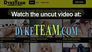 Lez Milf Toying Teenager in Hot Action