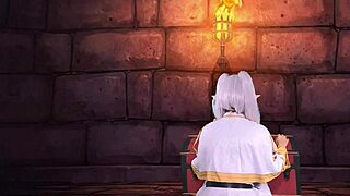 Frieren elf cosplay toboroz harcost szex kardra 😏