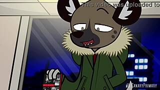 Canaryprimary VR den v kreslené parodii anime hentai.