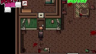 i grabed lots of stuff in zombies retreat hentai part 4