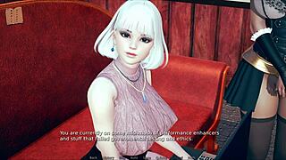 Big tits curvy 3d cartoon in cute outfit 😍