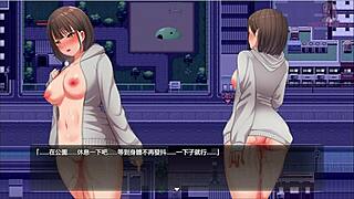 night walk 11: exposed bondage play in park 😈