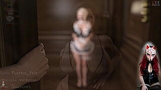 Shadows Ep 7 unfolds with milf using toys for rough handjob action. BDSM games heat up!