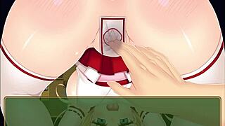 Monica fingers herself in game!