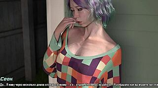 This teen nerd with tattoos joins a group for some fun in hellcat lounge