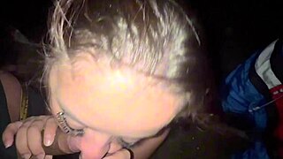 Me and friends did a fuck fest in the street with hot tits girl 😈