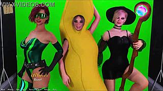 Exploring chick route in Being a Dik 226 hentai adventure.