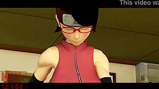 Hinata sleeps through rough 3D anime action with big cock. Credit to hforgods for this wild scene.