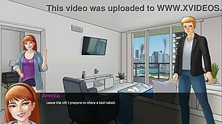 Pretty red haired lady gets erotic sex in zb complex hentai game