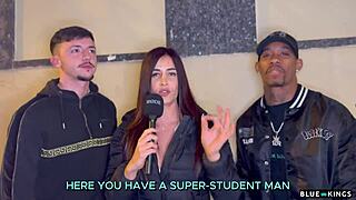 Andrea Lux Takes Two Guys for MMF Threesome in Hotel