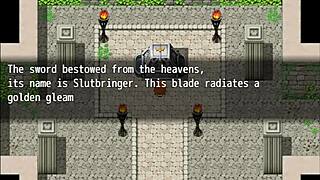 redhead rebecca with big tits and ass saves boy from nasty bandits in hentai anime part 1