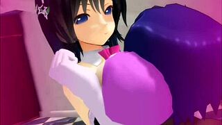 girl b hero scenes part 19 featuring shayna in anime style