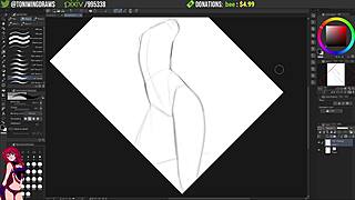 stream picarto toniwing features trashman in cartoon anime hentai