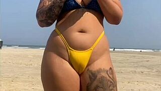 I grabed his cock and let him touch my pussy