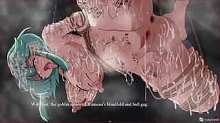 Lumina the Brave stars in heroic cartoon saga. Epic monster scenes unfold in game.