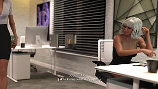 Zahrajme si sexuálne dobrodružstvá v kancelárii s špinavým cucaním a výstrelom