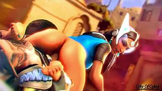 Symmetra explores the redux garden in nature