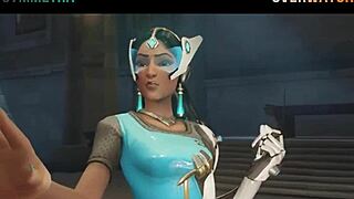 Symmetra explores the redux garden in nature