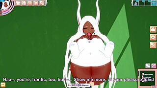 Big-ass bunny fucked until orgasm!