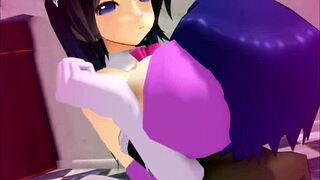 girl b hero scenes part 19 featuring shayna in anime style