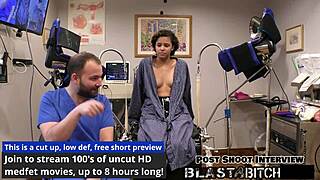 Doctor, you're blasting my pussy with cum!