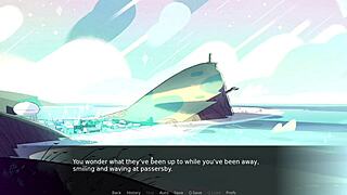 gem blast part 1 - garnets blowjob adventure.