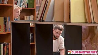 library of lust part 2-3 with blowjobs and doggystyle at clubsweethearts.