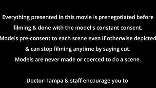 Patient Rebel Wyatt's Pussy Blasted with Cum by Doctor in POV Roleplay