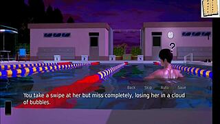 Academy 128 features exciting game elements with anime hentai themes.