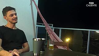 Made married chick suck while husband watched, then she rode hard!