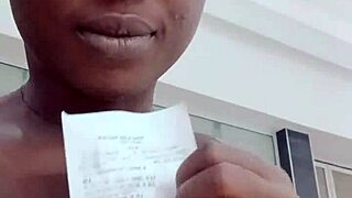 Yo, this Nigerian chick just couldn’t resist masturbating in West Hills Mall bathroom! Wild stuff! 😲