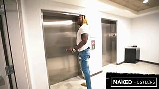 The thick and stacked ebony redhead Ms. Redx encounters a massive challenge