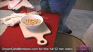 Ever seen such perfect natural tits in the shower?