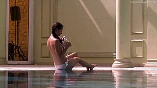 Hottest petite teen irina russaka underwater with tight pussy