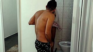 The attractive neighbor experiences anal for the first time