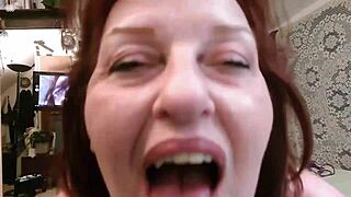 Beaver, wanna see me shrink and masturbate him out?