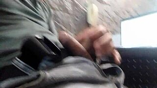 The solo boy says, 'time for some masturbation in part 33'