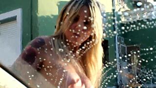 Euzinha Behind the Cameras with Big Tits Exposed