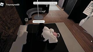 Femboy Gets Culeado by Su Papi Negro